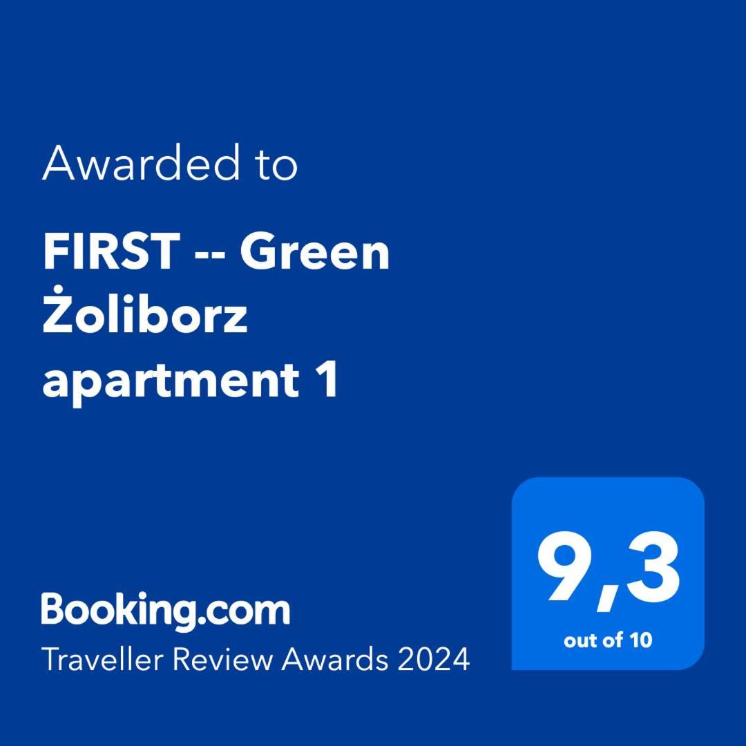 FIRST -- Green Żoliborz apartment 1 Warschau Buitenkant foto